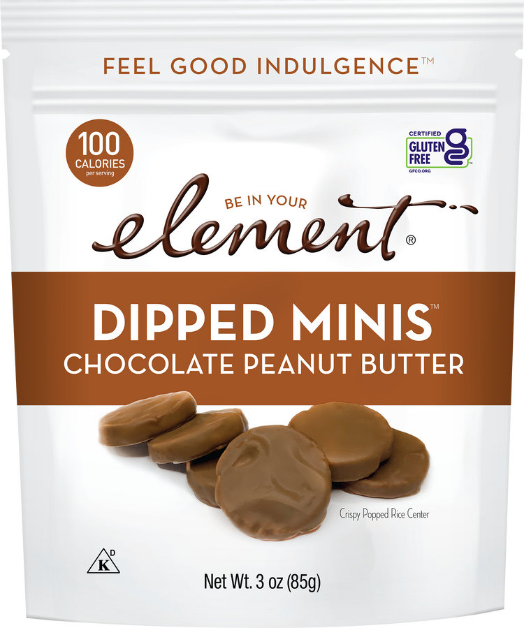 chocolate peanut butter fully dipped minis